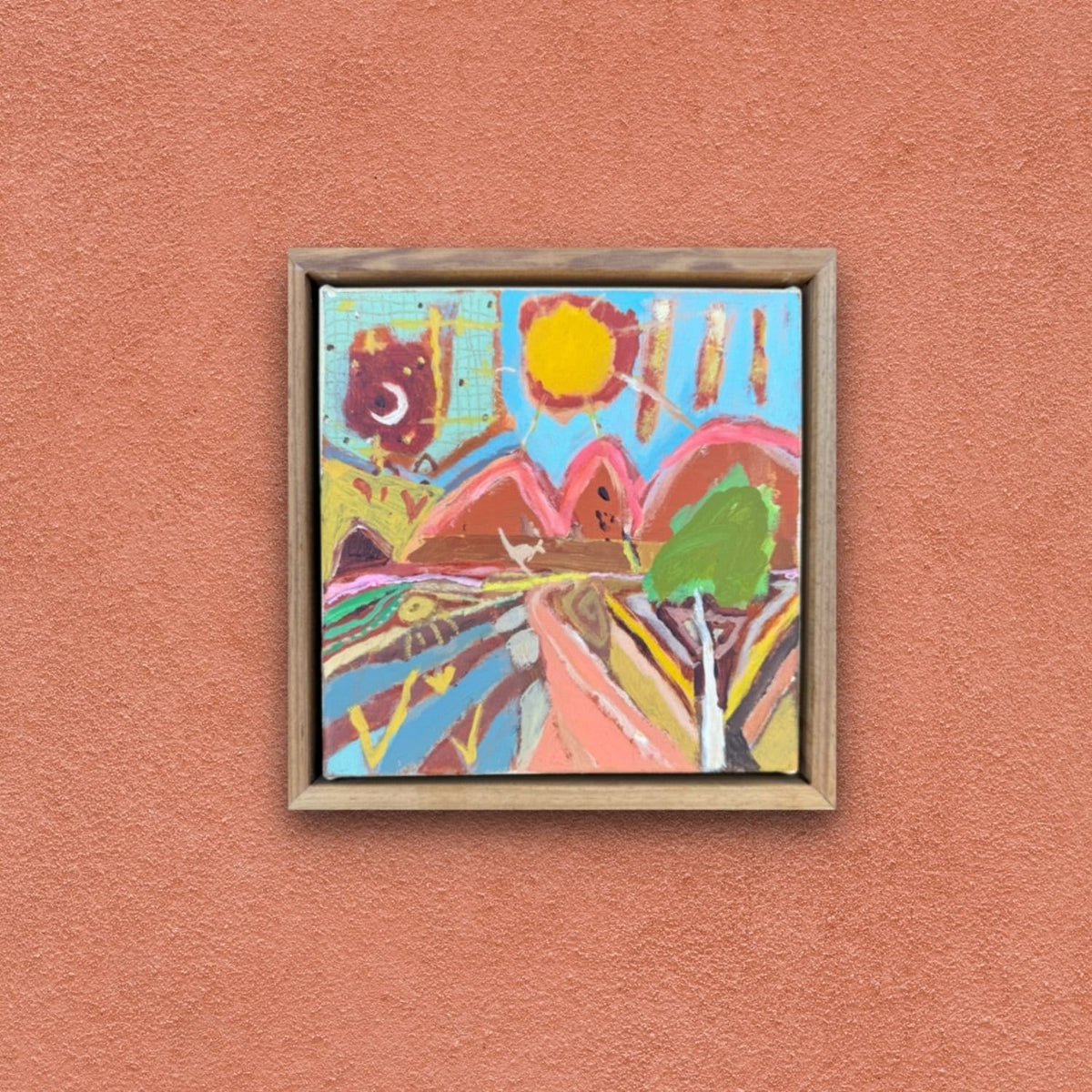 Kata Tjuta Sun - Original Artwork-Original Art-Greta Hounslow-Greenhouse Interiors