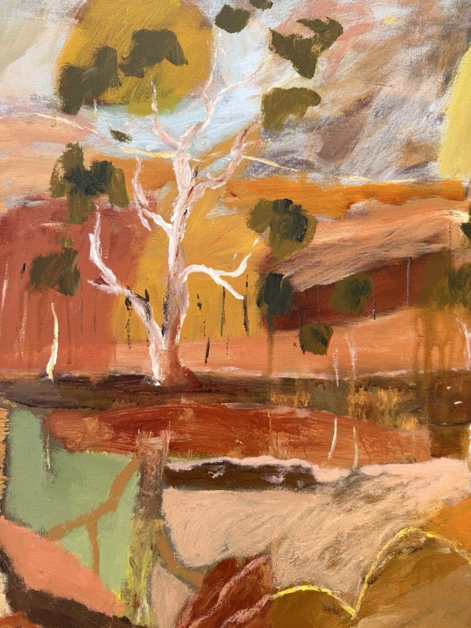 Eucalyptus Sunrise - Original Artwork-Original Art-Greta Hounslow-Greenhouse Interiors Pty Ltd