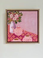 Cuppa And A Chat - Original Art-Original Art-Beth Dangerfield-Greenhouse Interiors Pty Ltd