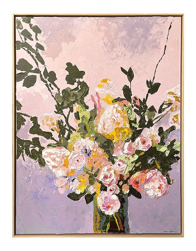 Whispers Of Spring - Original Art-Original Art-Nancy Cover-Greenhouse Interiors Pty Ltd