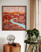 Where The River Wanders - Original Art