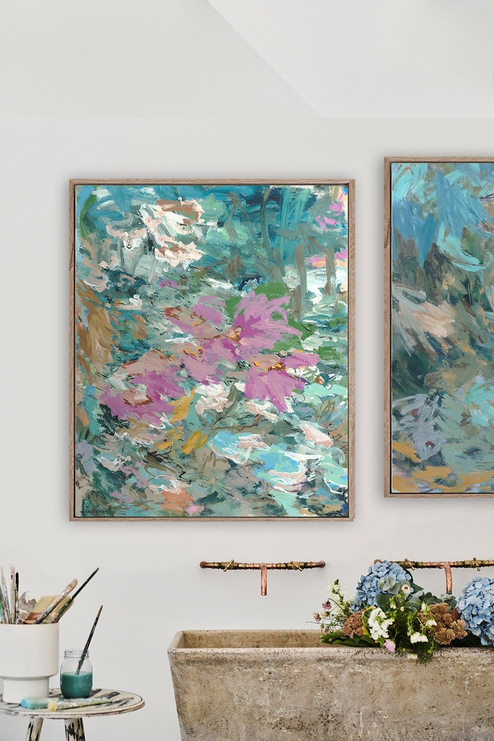 Martin Remi&#39;s Garden - Original Painting