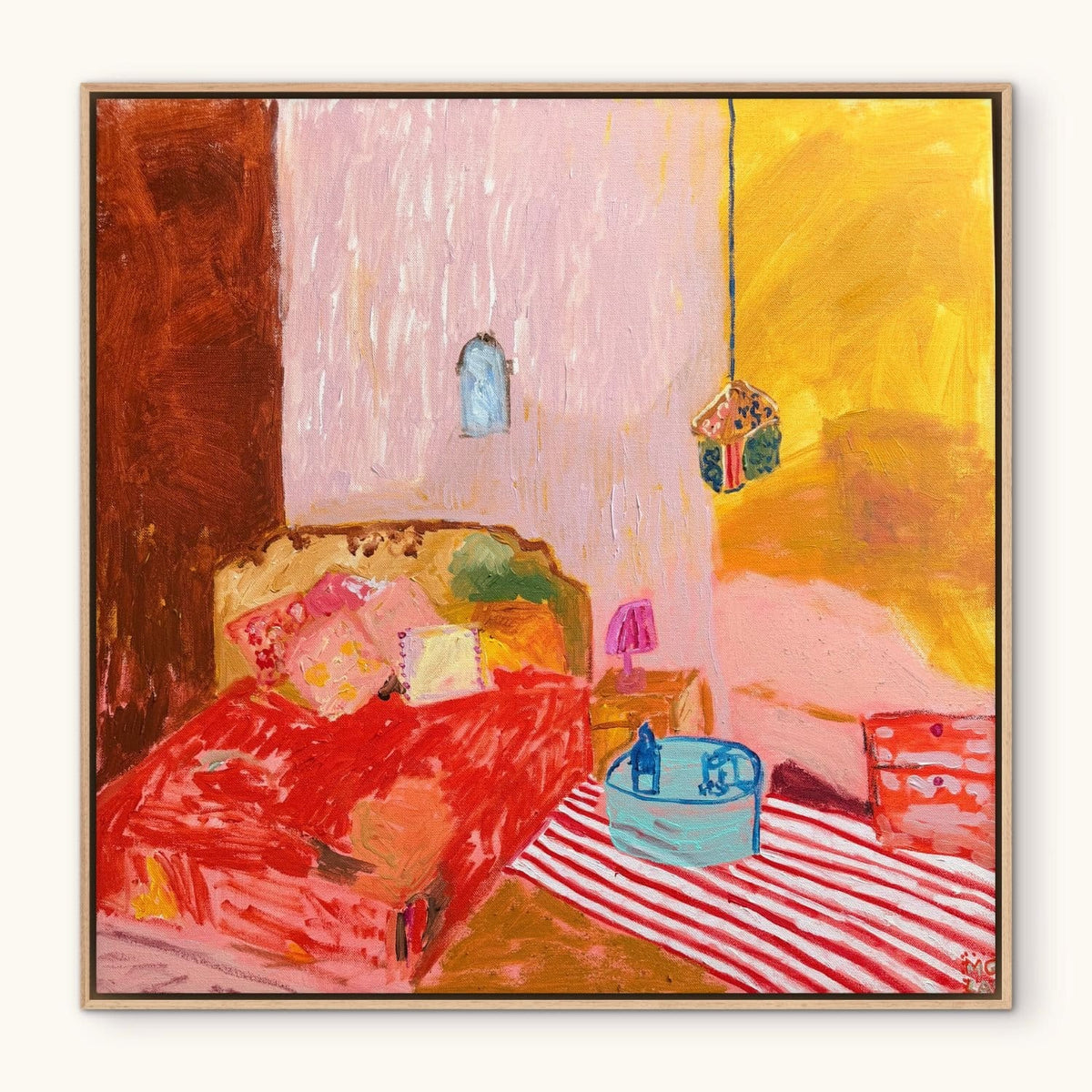 The Panther's Room In David's House - Original Painting