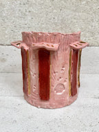 Deluxe Ice / Flower Bucket - 'Deep Red Dusty'