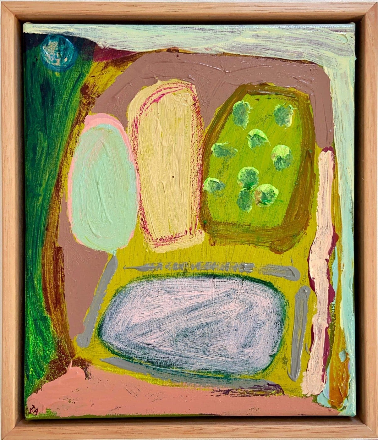 Oysters For Lunch - Original Art-Original Art-Jackie Anderson-Greenhouse Interiors Pty Ltd