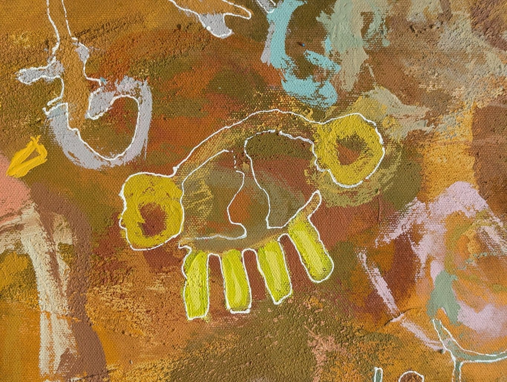 Ponto - Original Art-Original Art-Lani Strangio-Greenhouse Interiors Pty Ltd