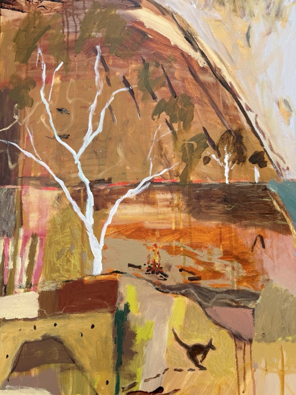 Ancient Gorge - Original Artwork-Original Art-Greta Hounslow-Greenhouse Interiors Pty Ltd