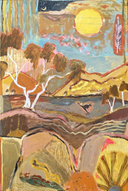 Late Night, Inland - Limited Edition Print-Prints-Greta Hounslow-Greenhouse Interiors Pty Ltd