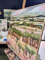 After The Rain - Original Painting-Original Art-Elizabeth Primmer-Greenhouse Interiors Pty Ltd