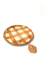 Dish + Incense Rock 'Copper Check'