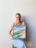 Blush Pasture II - Original Artwork-Original Art-Katie Wyatt-Greenhouse Interiors Pty Ltd