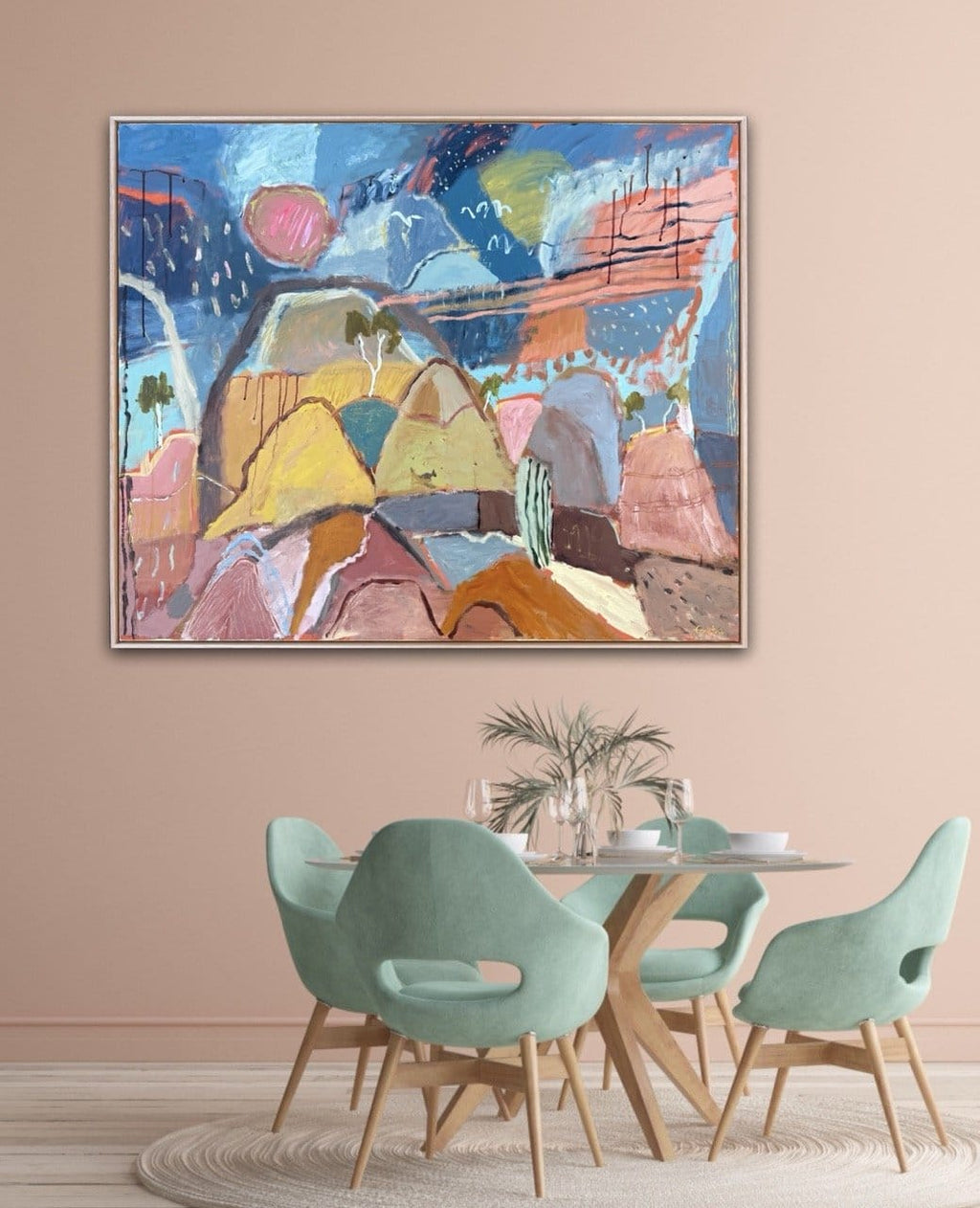 Wet Season Downpour - Original Artwork