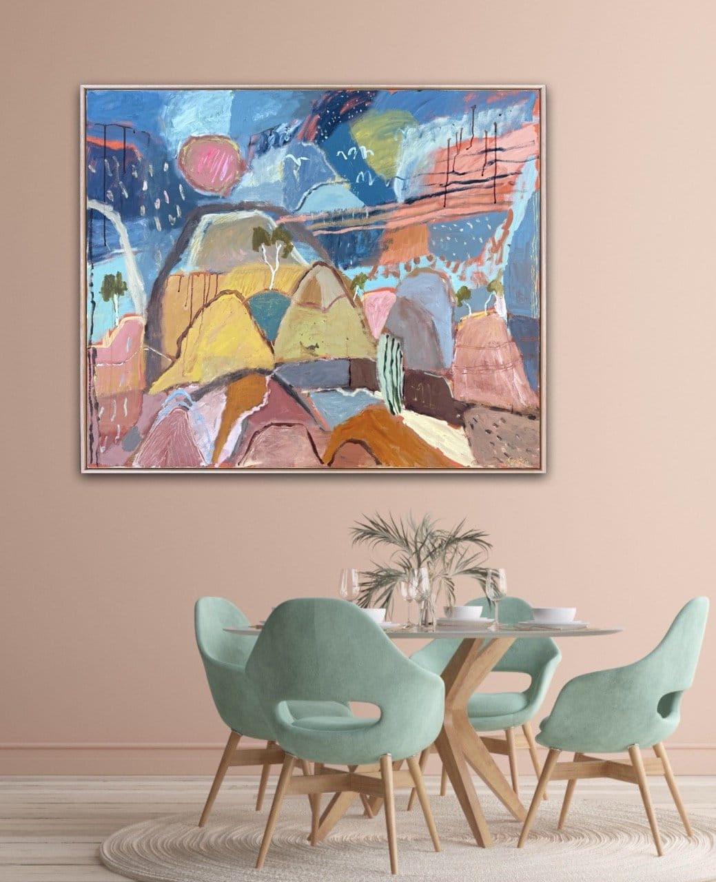 Wet Season Downpour - Original Artwork