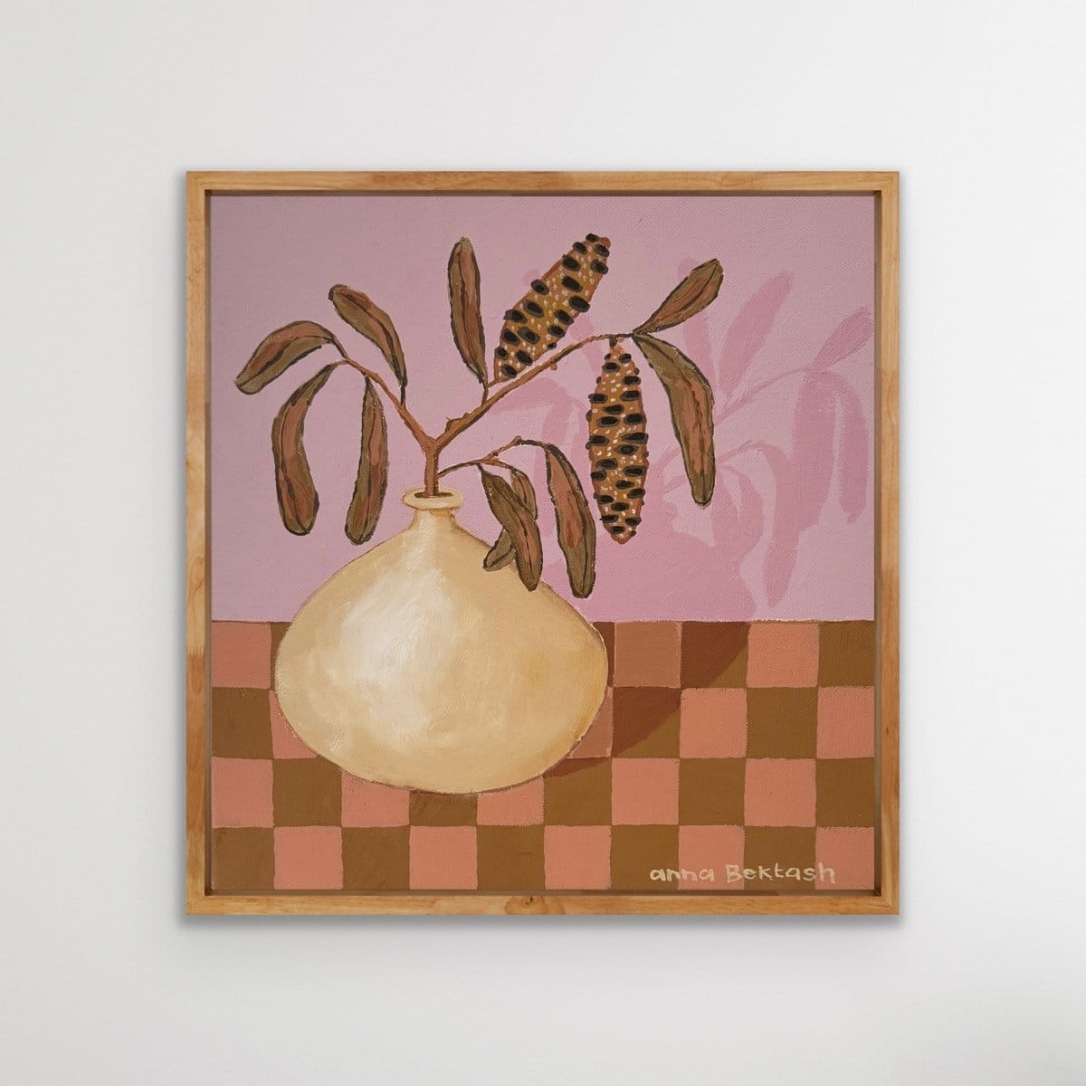 Banksia Pods - Original Art-Original Art-Anna Bektash-Greenhouse Interiors Pty Ltd