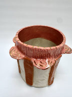 Deluxe Ice / Flower Bucket 'Dusty Copper Gold'-Ceramics-Lauren Barton-Greenhouse Interiors Pty Ltd