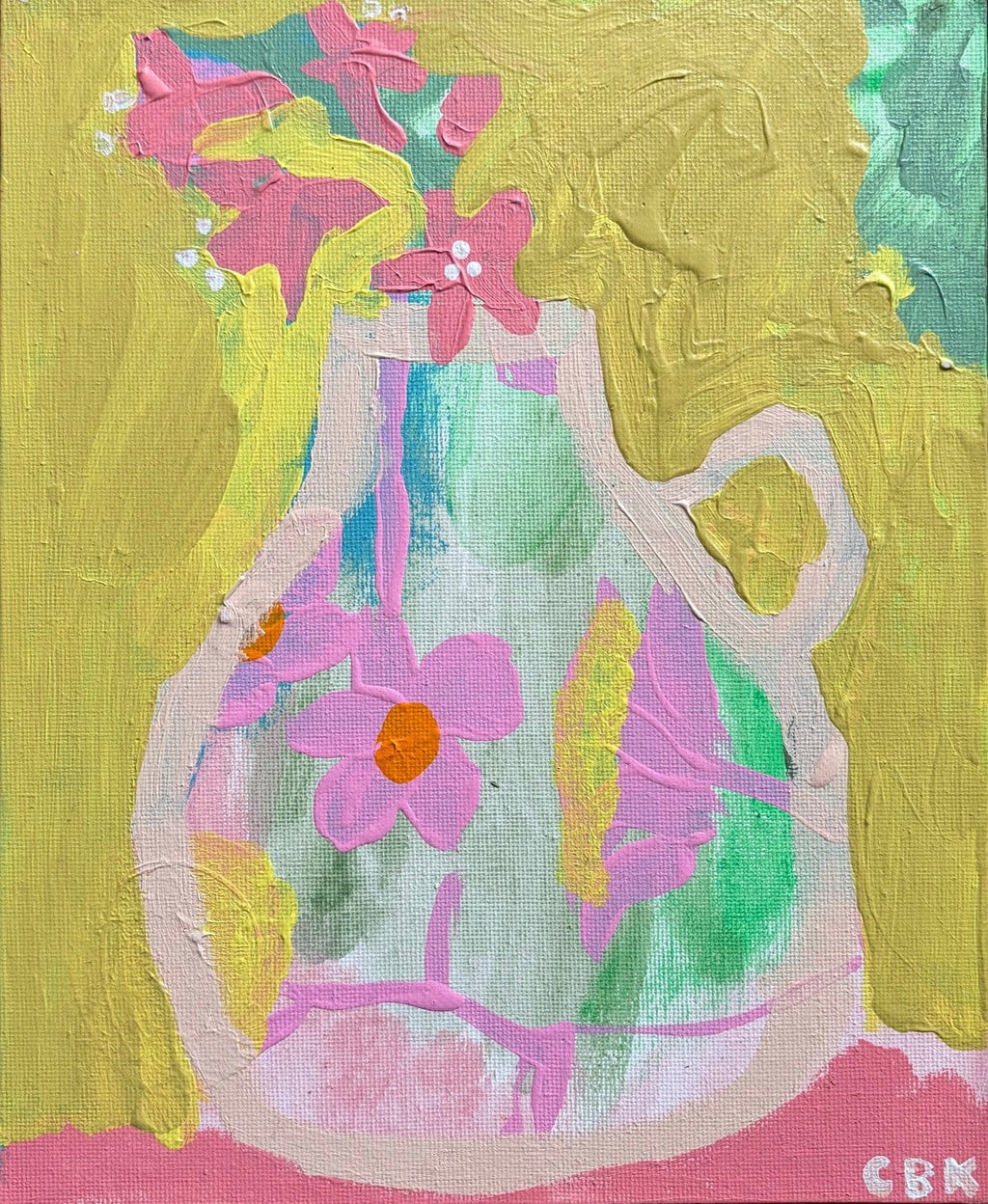 Stop To Smell Some Pretty Flowers - Original Art