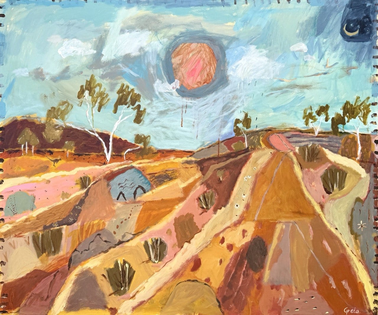 Red Dirt Country - Original Artwork