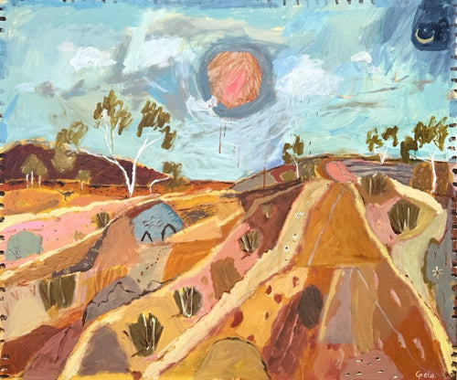 Red Dirt Country - Original Artwork