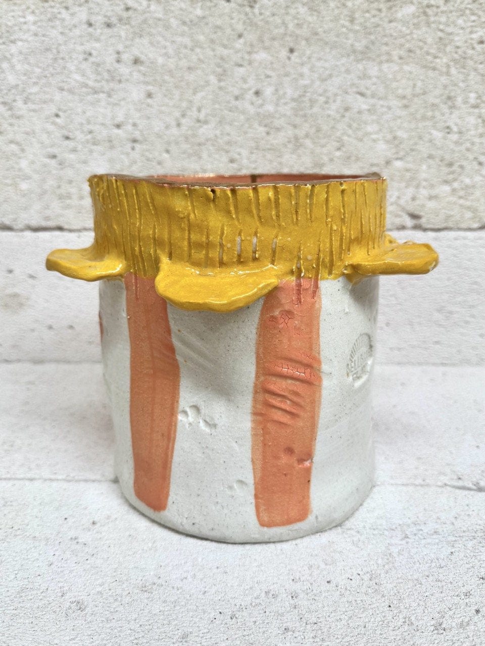 Ice / Flower Bucket - 'Golden Peach'