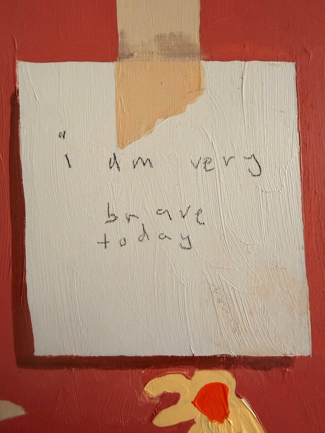 A Fragile Sort Of Courage - Original Artwork