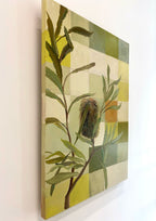 Banksia In Patchwork Light - Original Art-Original Art-Nay Bellamy-Greenhouse Interiors Pty Ltd