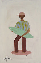 Going Surfing No.2 - Original Art-Original Art-Gabrielle Diamantis-Greenhouse Interiors Pty Ltd