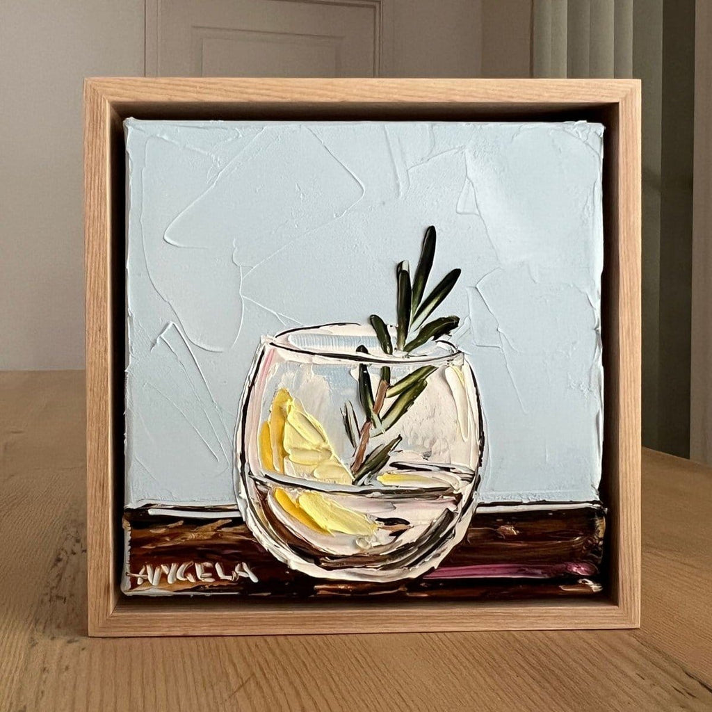 Gin On Blue - Original Art