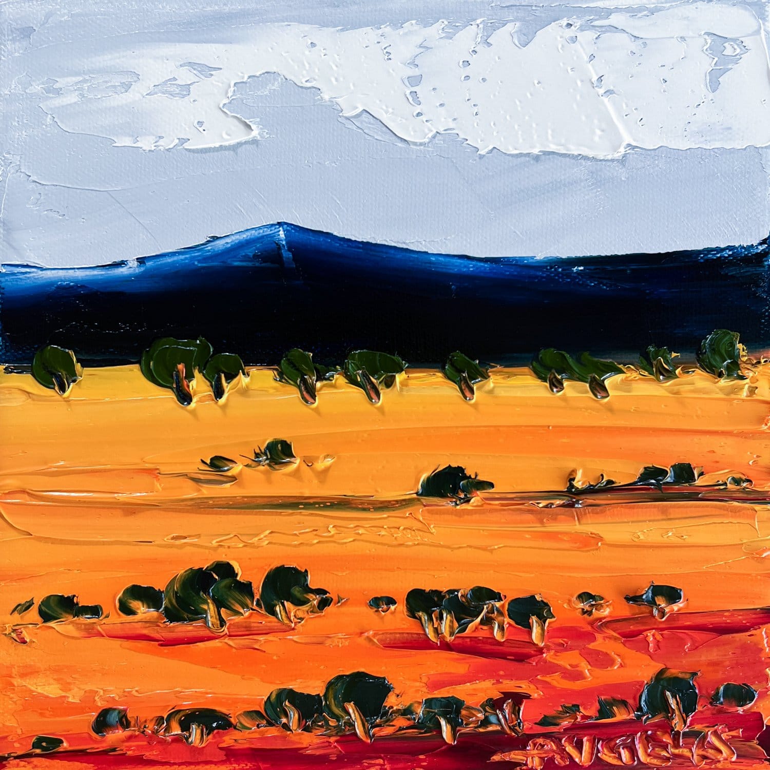 Golden Plain - Original Art