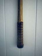 What A Racquet! Vintage Tennis Racquet Wall Hanging With Woven Heart - Rosy Red