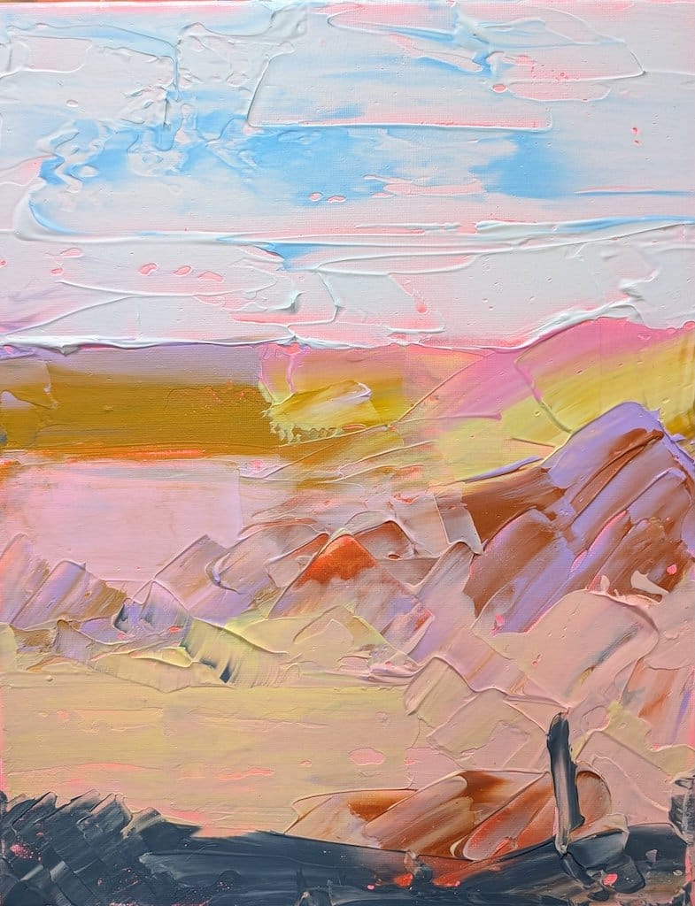 Shy Sands - Original Art-Original Art-Marinka Parnham-Greenhouse Interiors Pty Ltd