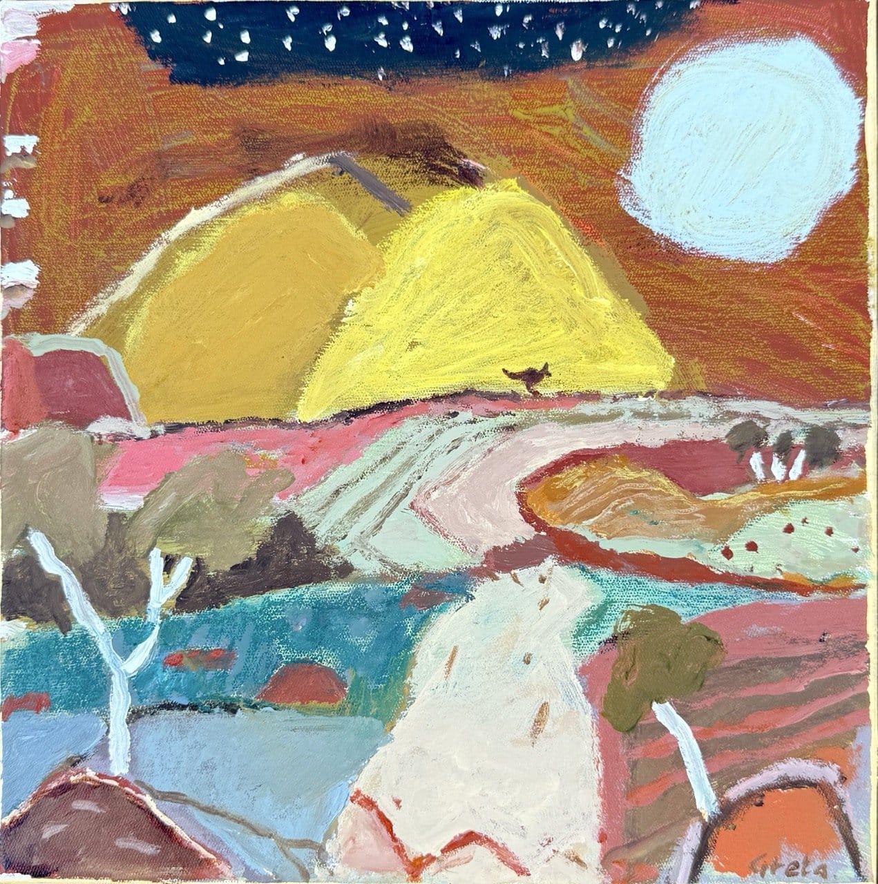 Below The Stars - Original Artwork