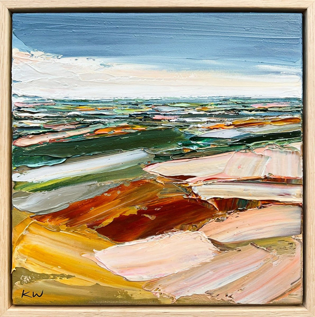 Blush Plains Original Artwork-Original Art-Katie Wyatt-Greenhouse Interiors Pty Ltd