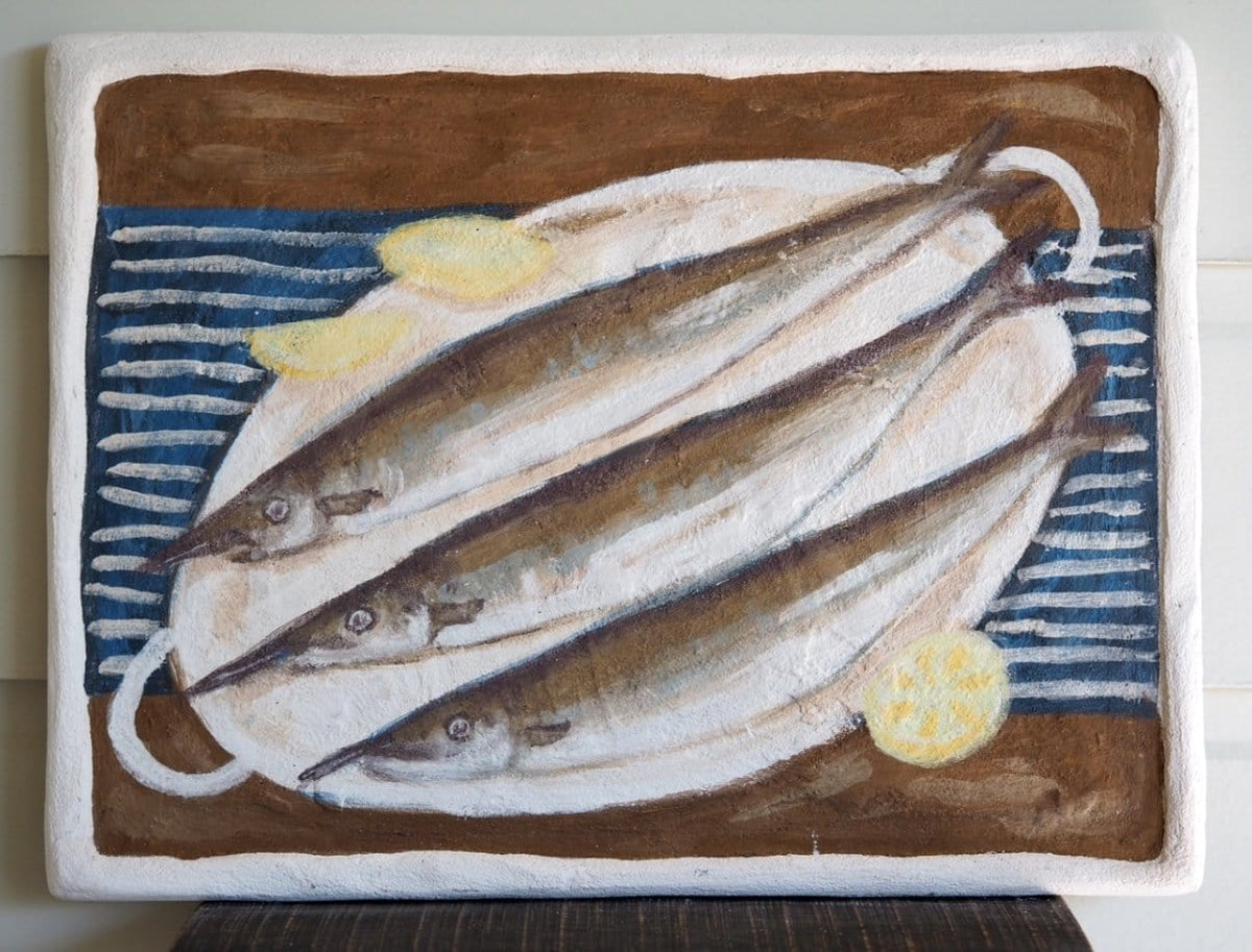 Garfish Platter - Original Art