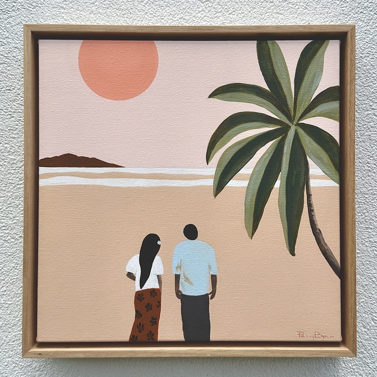 The Beach And Beyond - Original Art