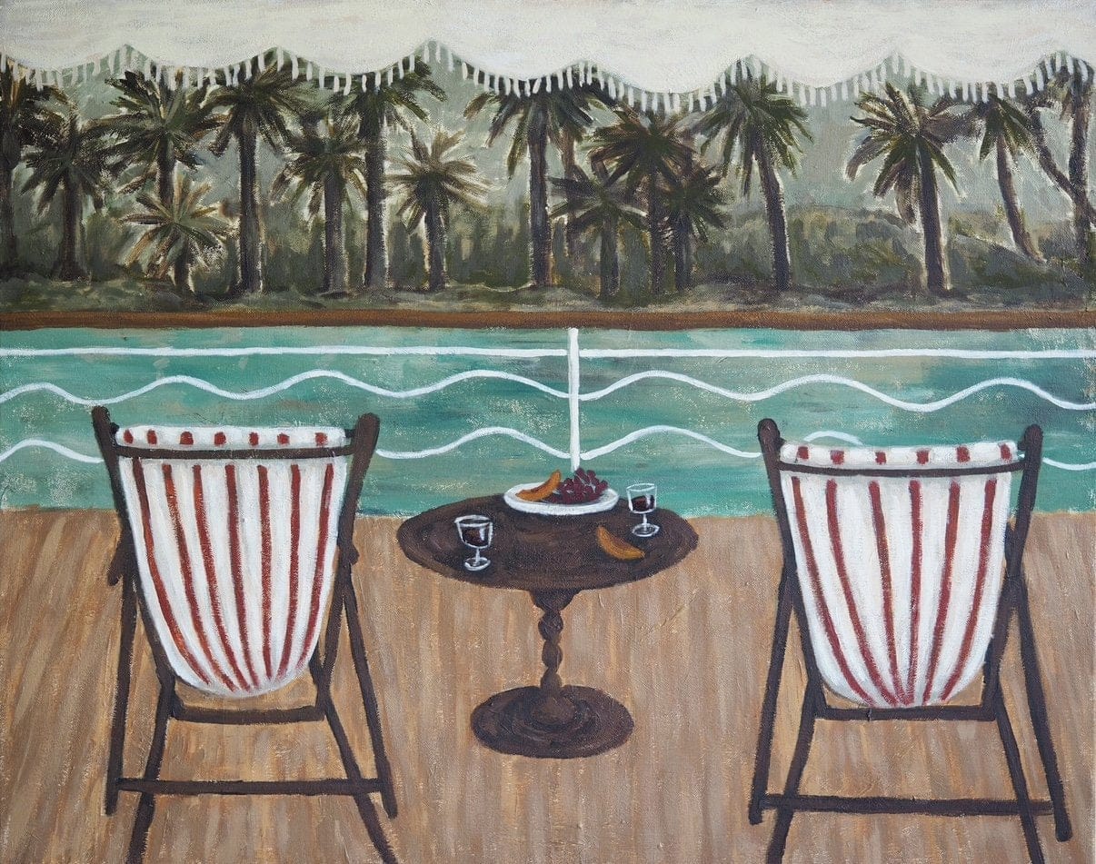 Dates On The Nile - Original Art