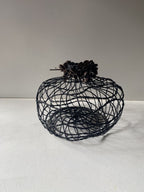 Woven Vase With Grevillea Seed Pods