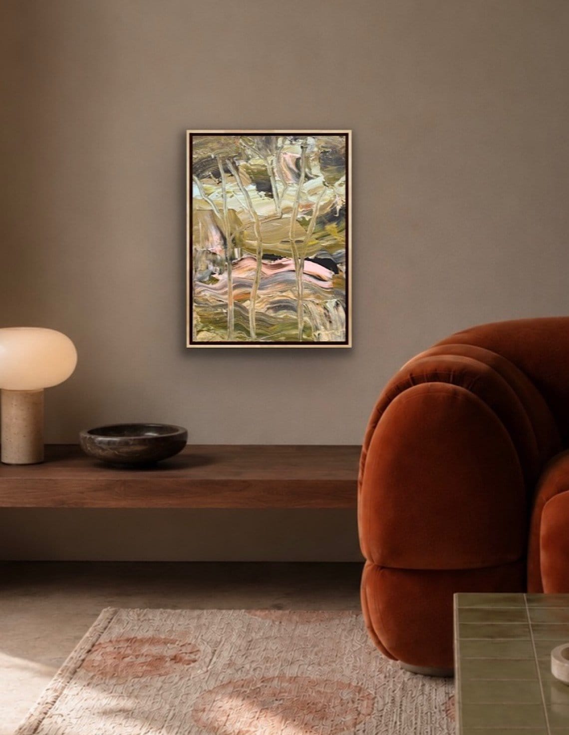 Beyond The Trees - Original Art