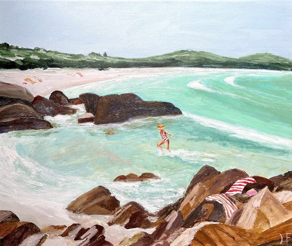 Secret Beach - Original Painting