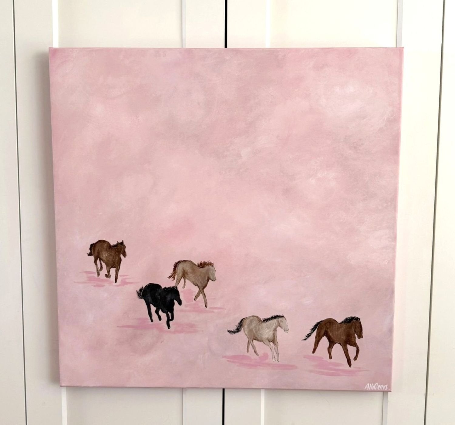 No Gallop, No Glory - Original Art