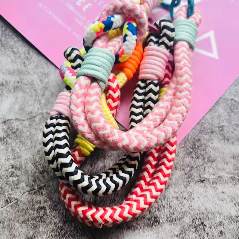 Colour Pop Rope Keyring (Black)