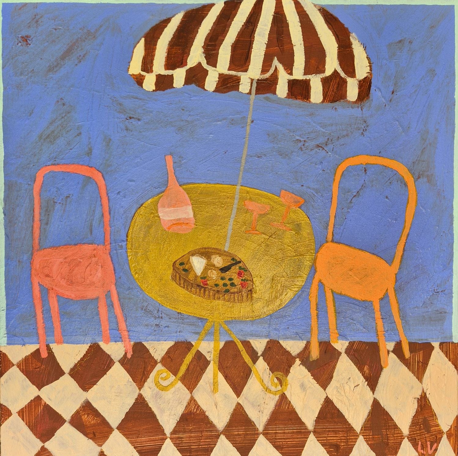 A Slow Afternoon - Original Art