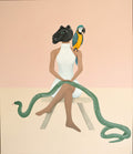 A Parrot's Song - Original Artwork-Original Art-Jasmine Forcadilla-Greenhouse Interiors Pty Ltd