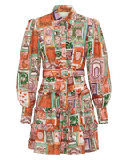 Cairo Frilled Layered Dress