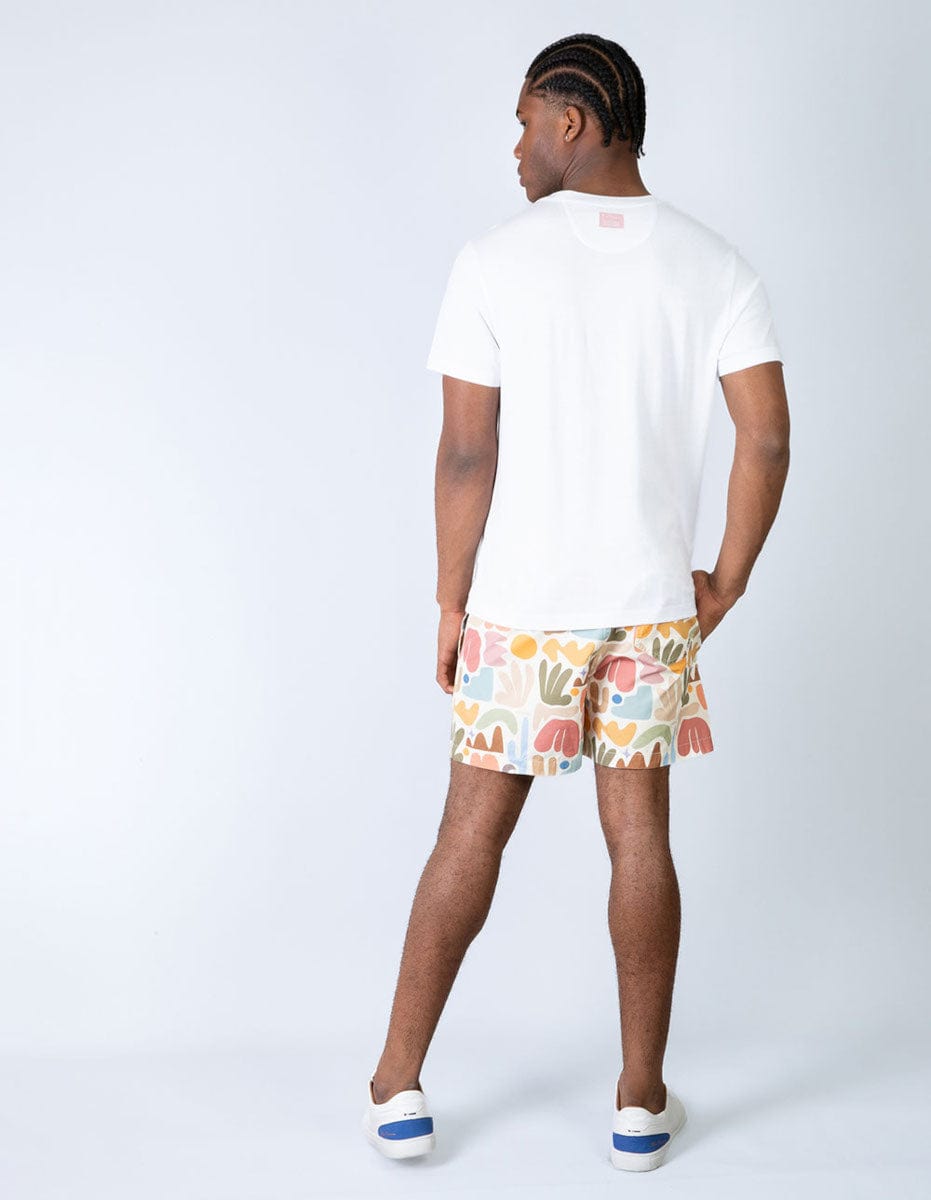 Hello Palm Springs Oversize Tee - Ivory