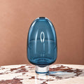 Yumemiru Glass Vessel L - Blue