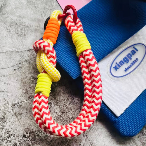 Colour Pop Rope Keyring (Red)