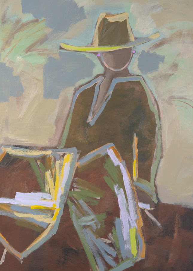 Chaps Dust Palm - Original Painting