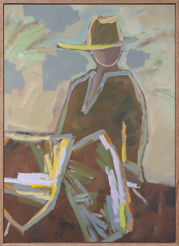 Chaps Dust Palm - Original Painting