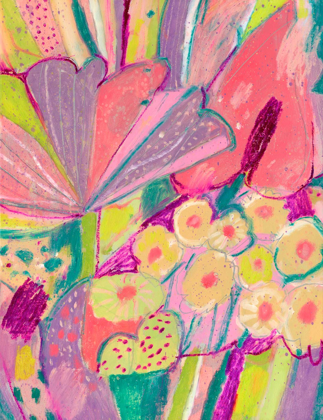 Hearts Garden 2 - Limited Edition Print