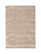 Cradle Neutral Washable Wool Fine Cut Pile Rug